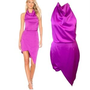 Elliatt Camo Dress in vilolet, Small